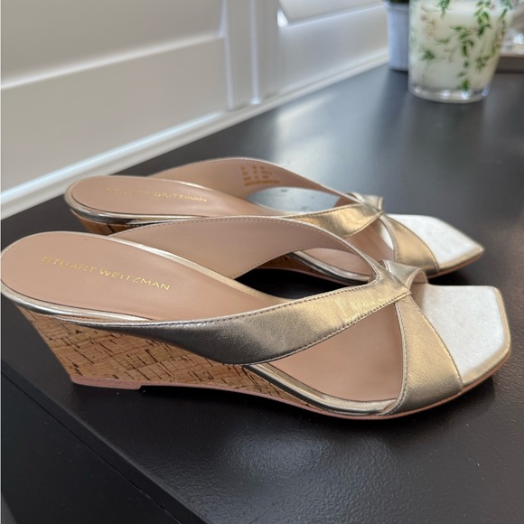 Stuart Weitzman NEW Size 8 Miami slide wedge sandal - Picture 7 of 10